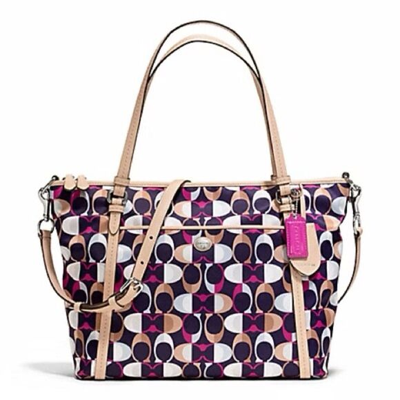 NEW COACH Printed Tote bag - Picture 1 of 8